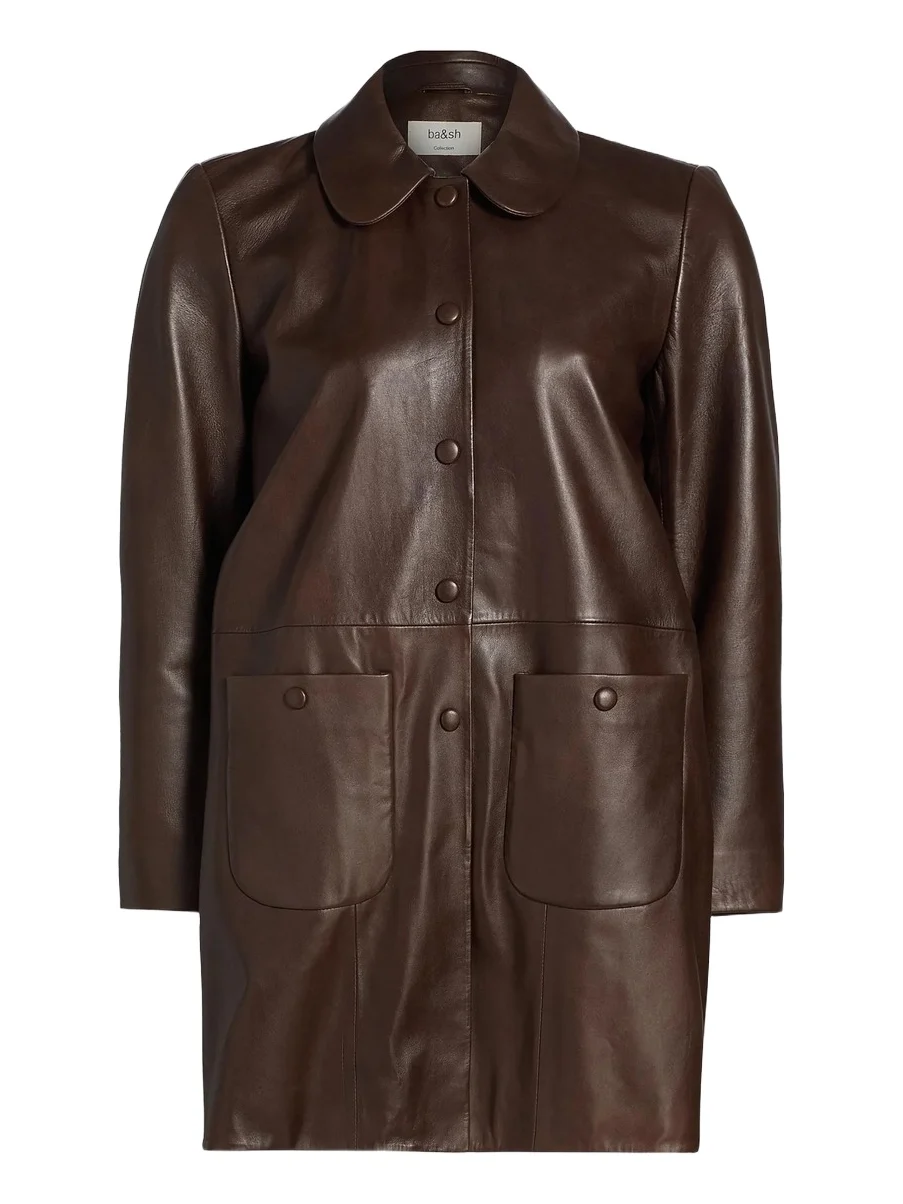 Ba&sh Women's Madie Leather Coat
