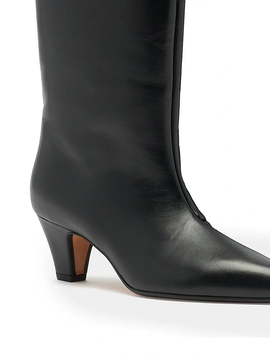 BALLY Women's Arval 55MM Leather Block-Heel Boots | Thumbnail 5 BALLY Women's Arval 55MM Leather Block-Heel Boots | Thumbnail 5