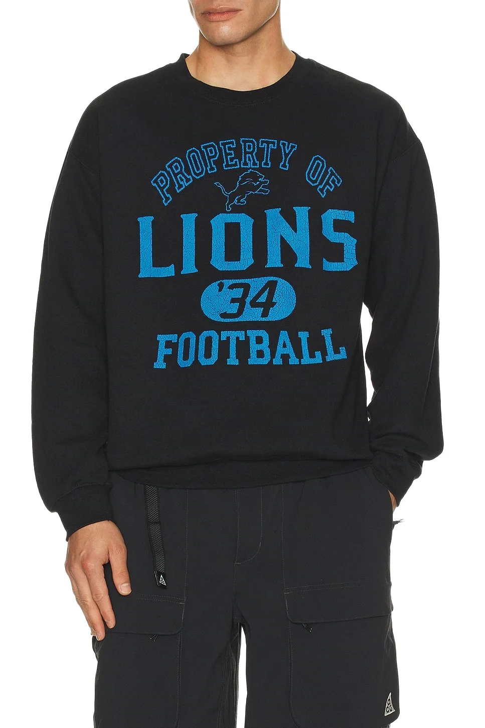 Lions Property Crew Fleece Sweatshirt Lions Property Crew Fleece Sweatshirt