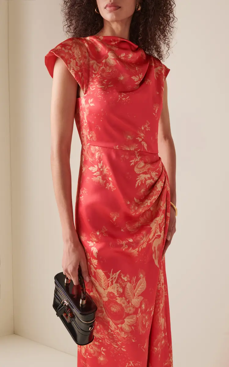 Erdem Floral Duchess Gown | Thumbnail 2 Erdem Floral Duchess Gown | Thumbnail 2