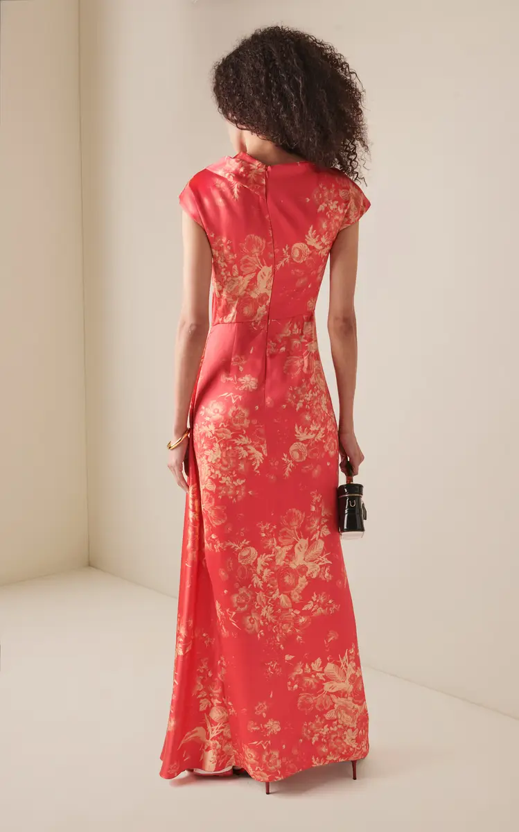 Erdem Floral Duchess Gown | Thumbnail 4 Erdem Floral Duchess Gown | Thumbnail 4