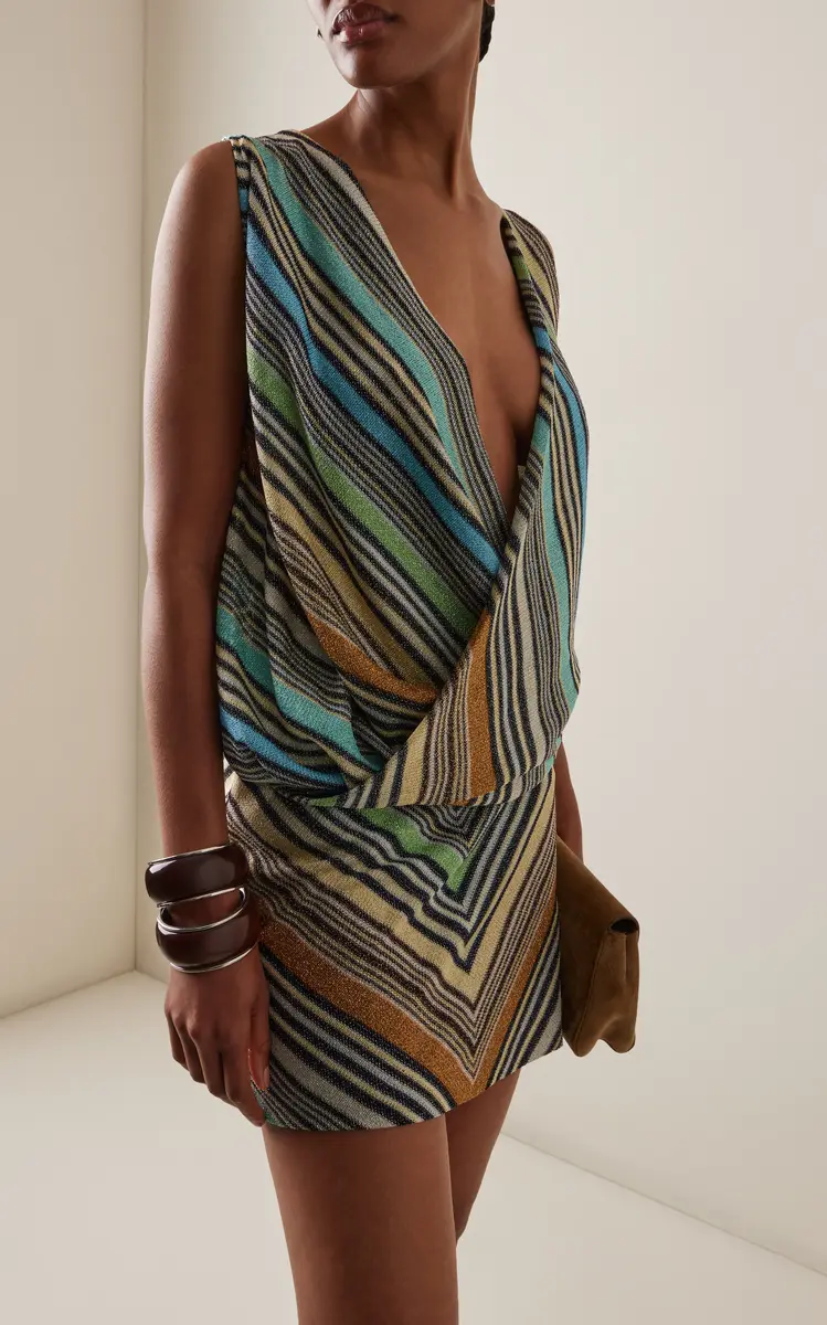 Missoni Draped Knit Wrap Top | Thumbnail 2 Missoni Draped Knit Wrap Top | Thumbnail 2
