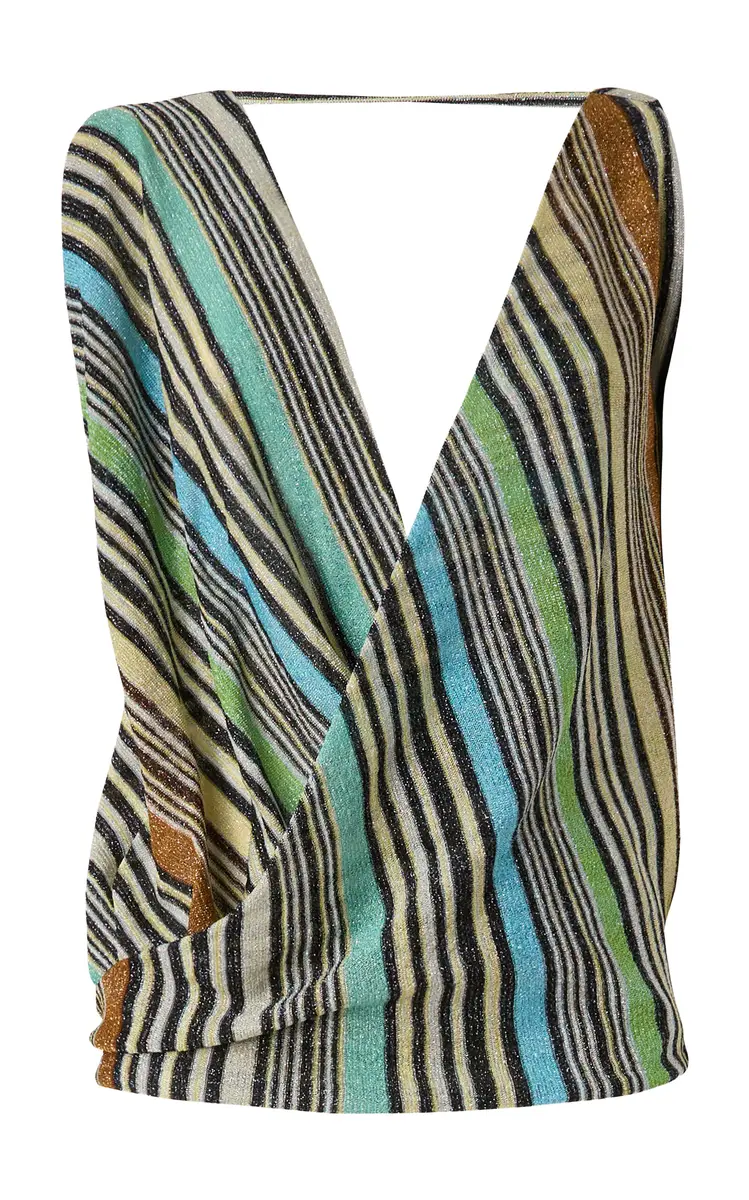 Missoni Draped Knit Wrap Top | Thumbnail 5 Missoni Draped Knit Wrap Top | Thumbnail 5