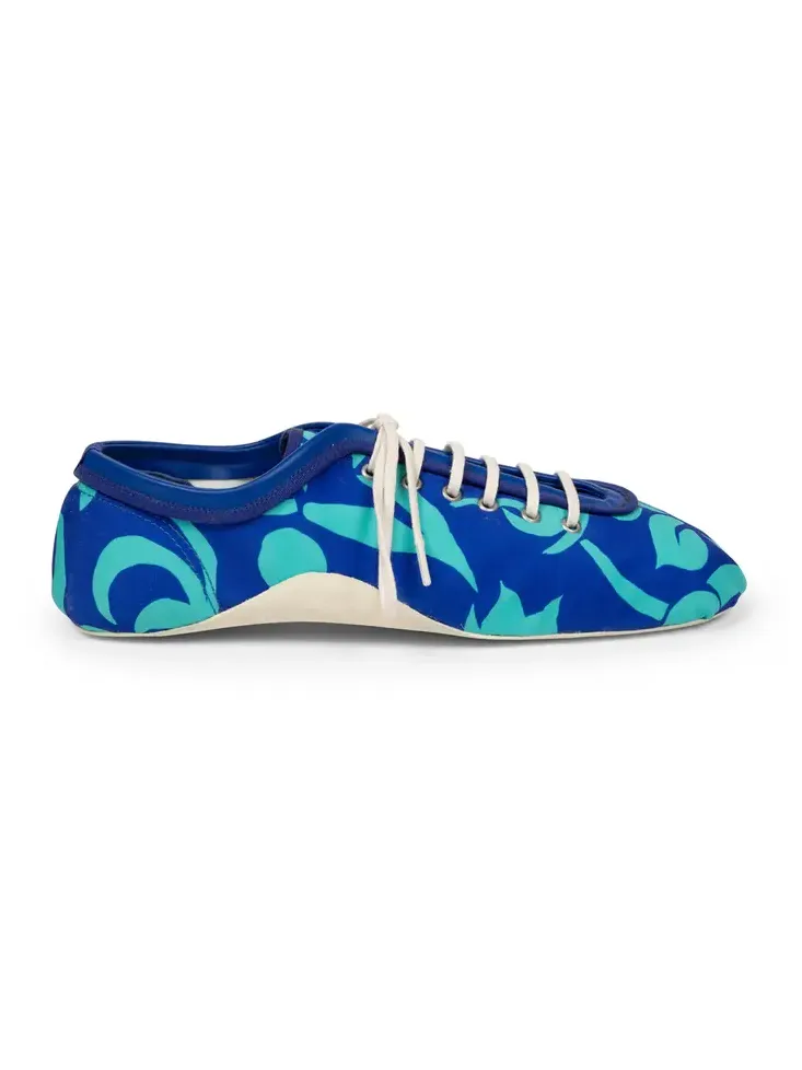 Dries Van Noten Printed Ballerina