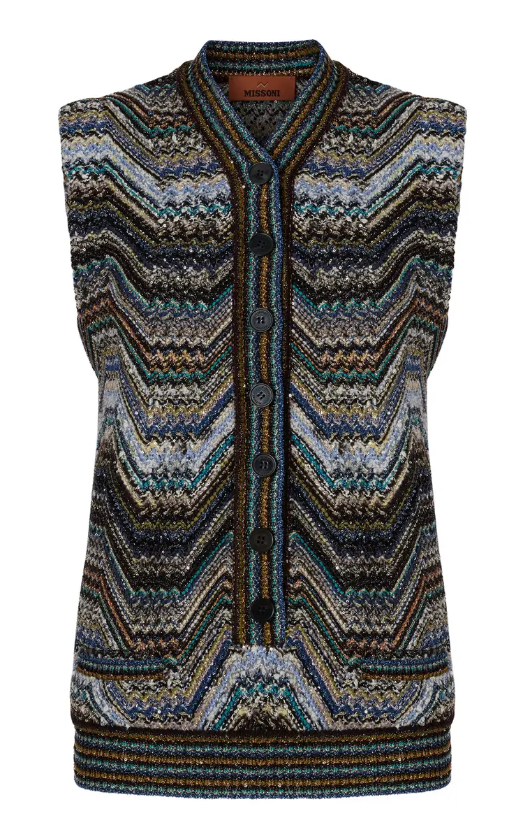 Missoni Serafino Caperdoni-Knit Vest | Thumbnail 3