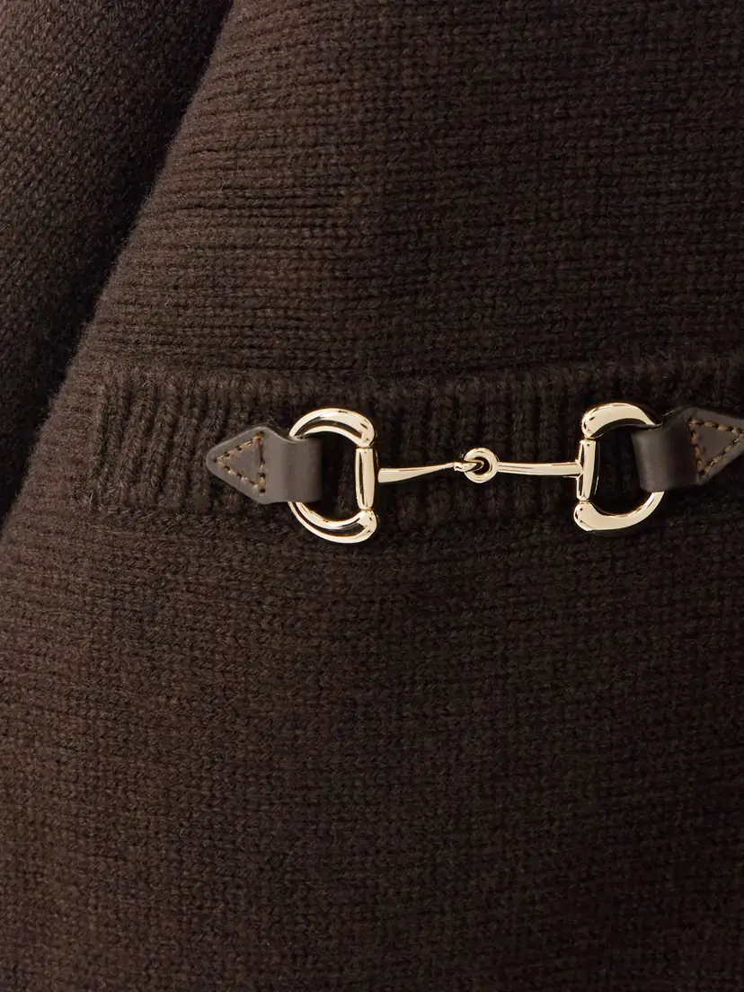 Gucci Horsebit-detailed Wool And Cashmere-blend Turtleneck Sweater | Thumbnail 4 Gucci Horsebit-detailed Wool And Cashmere-blend Turtleneck Sweater | Thumbnail 4