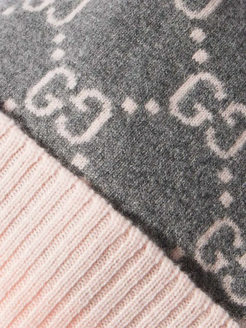 Gucci Jacquard-knit Cashmere Beanie | Thumbnail 3