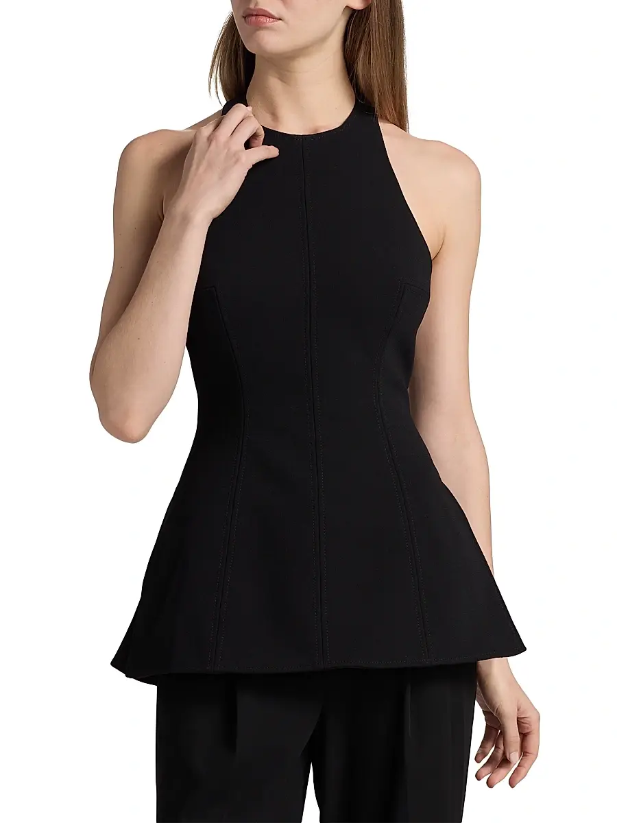 ACLER Women's Hawick Fit-And-Flare Halterneck Top | Thumbnail 3 ACLER Women's Hawick Fit-And-Flare Halterneck Top | Thumbnail 3