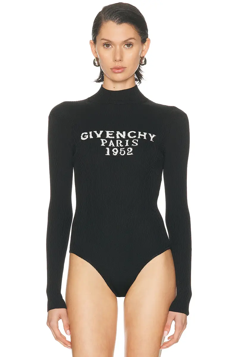 Givenchy High Neck Bodysuit Top | Thumbnail 2 Givenchy High Neck Bodysuit Top | Thumbnail 2