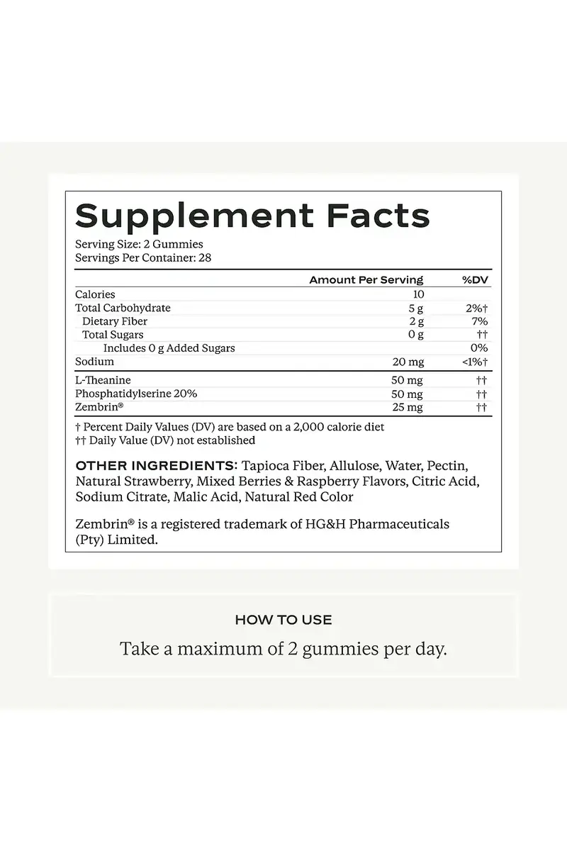 Sakara Serene State Stress Release Gummy. | Thumbnail 8