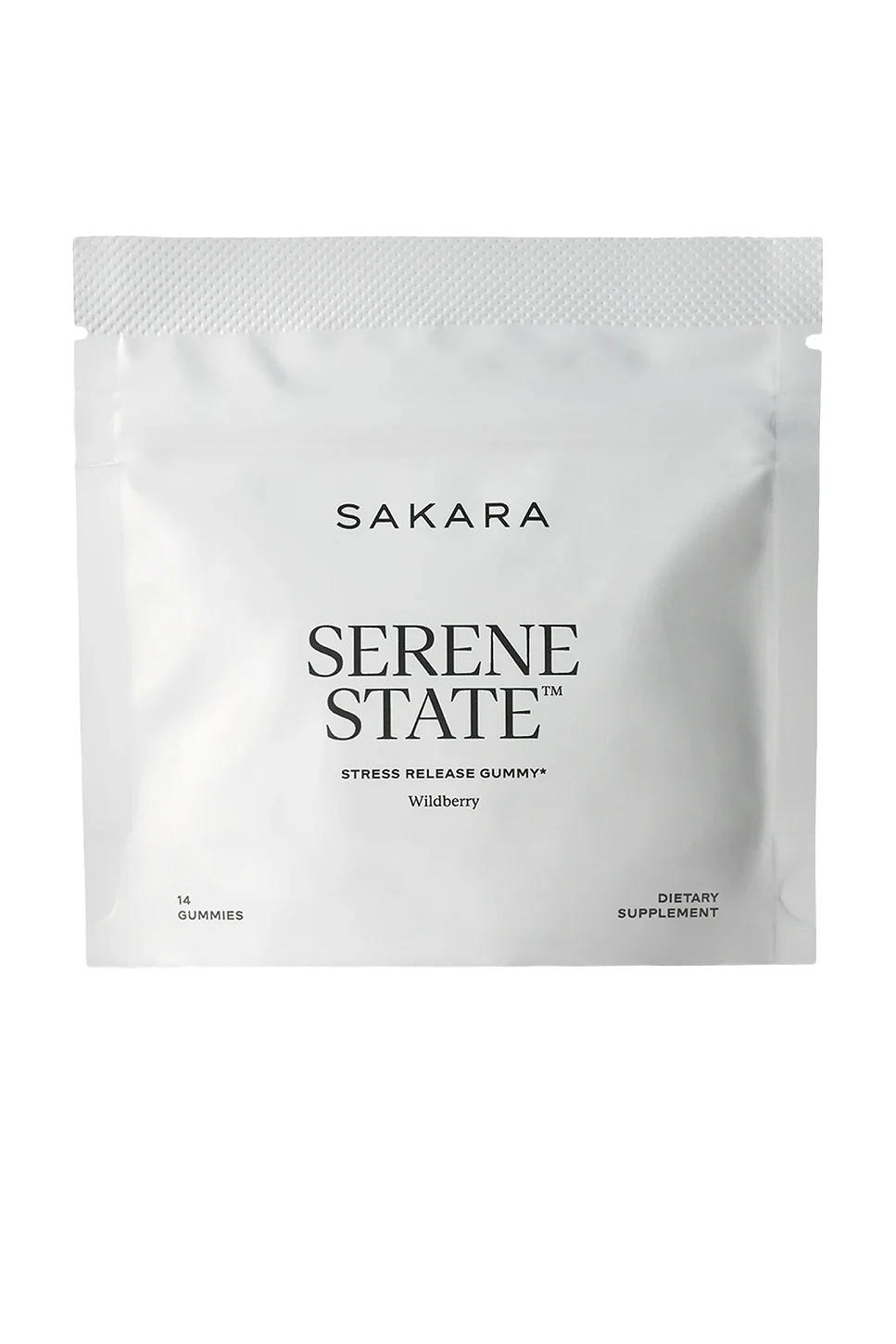 Sakara Serene State Stress Release Gummy.