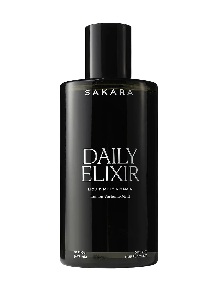 Sakara Daily Elixir Liquid Multivitamin.