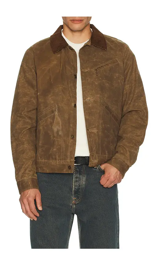 SCHOTT Waxed Cotton Mechanic Jacket | Thumbnail 5