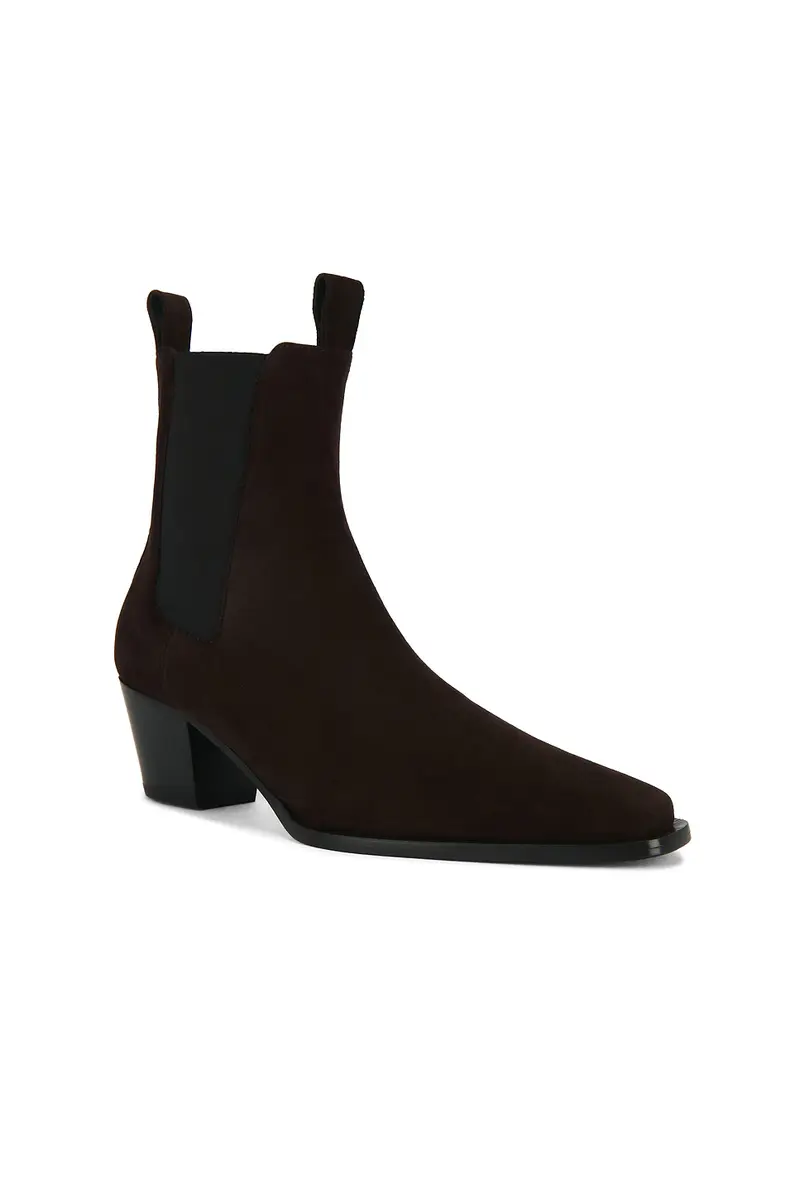 TOTEME Suede City Boot | Thumbnail 2 TOTEME Suede City Boot | Thumbnail 2