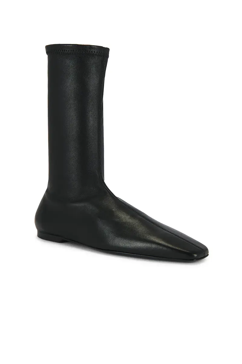 TOTEME Nappa Leather Sock Boot | Thumbnail 2 TOTEME Nappa Leather Sock Boot | Thumbnail 2