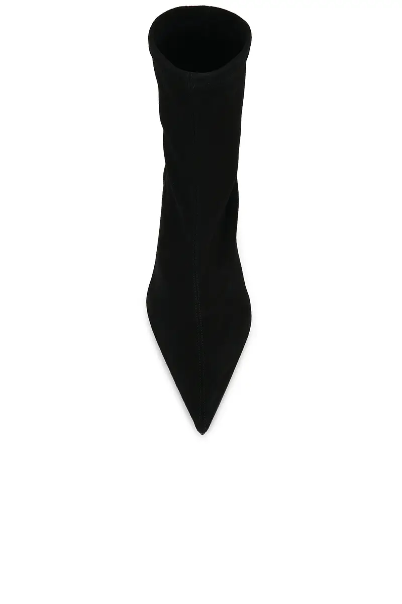 TOTEME Suede Heeled Sock Boot | Thumbnail 4 TOTEME Suede Heeled Sock Boot | Thumbnail 4