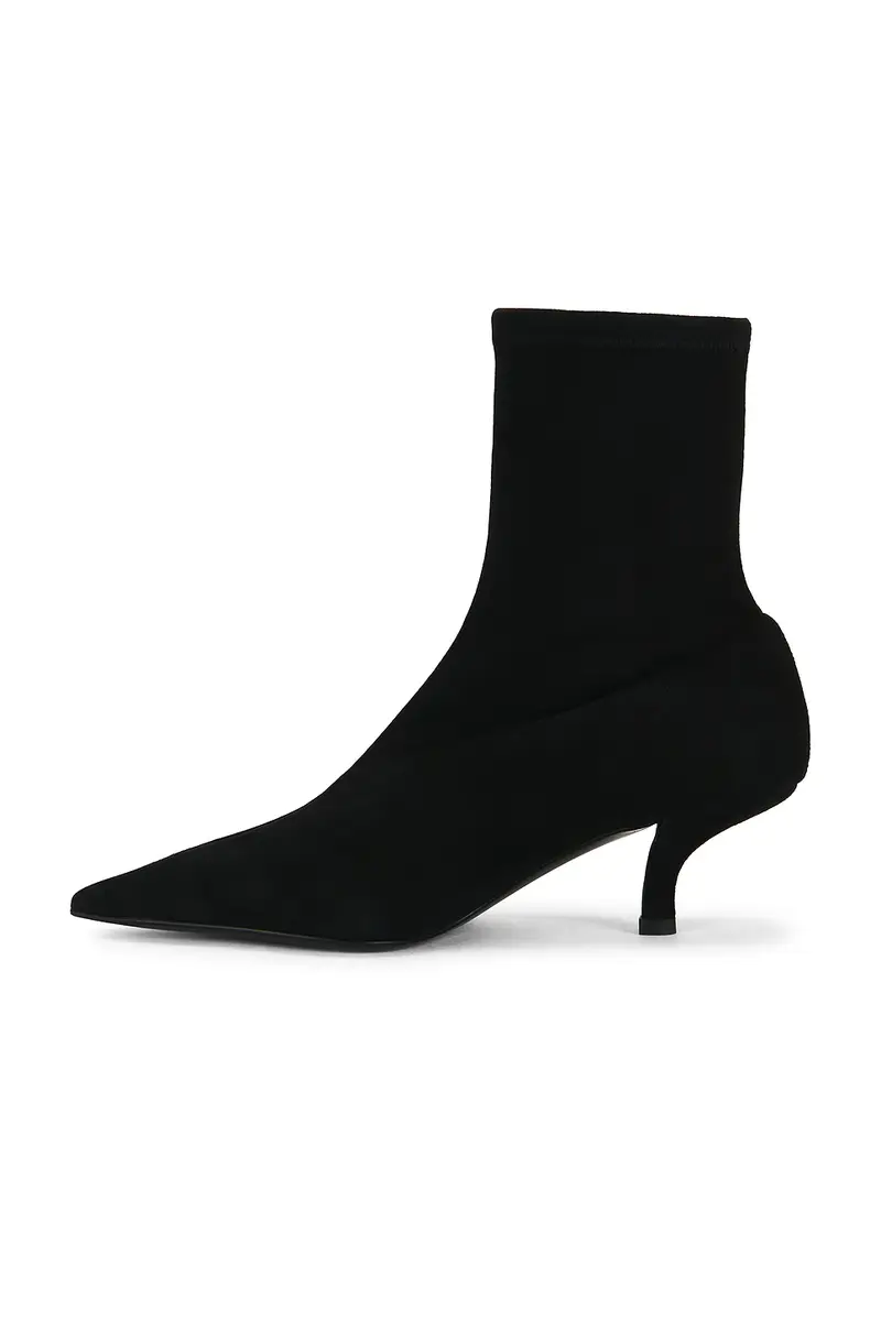TOTEME Suede Heeled Sock Boot | Thumbnail 5 TOTEME Suede Heeled Sock Boot | Thumbnail 5