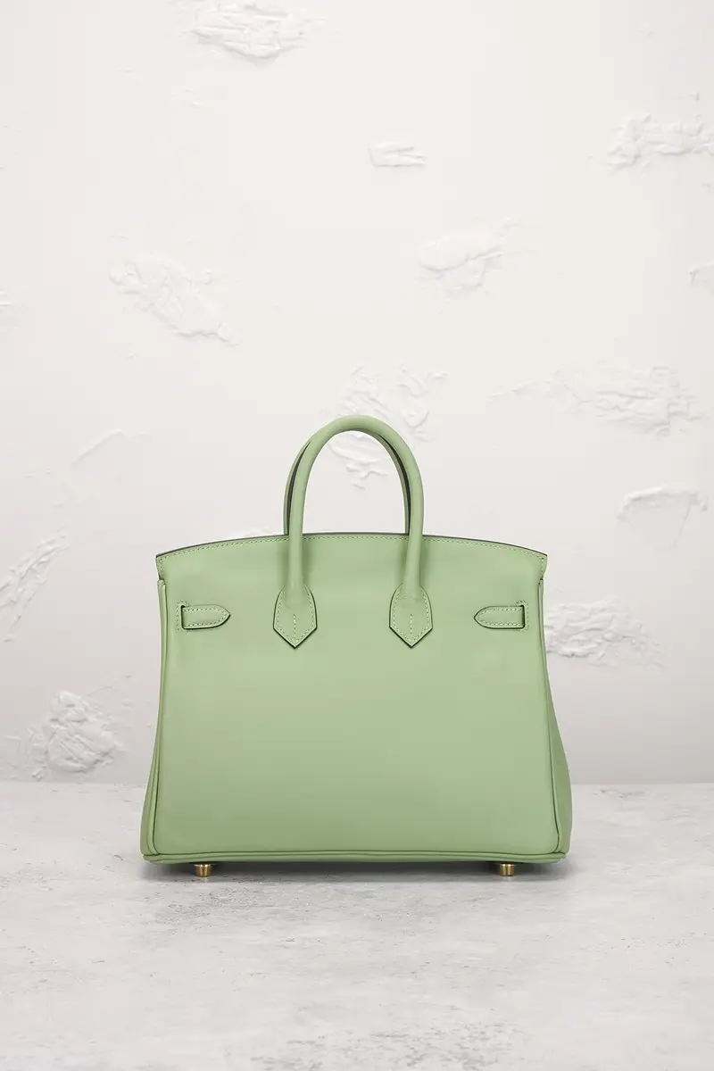 HERMÈS Hermes Veau Swift Birkin 25 Retourne Handbag | Thumbnail 5