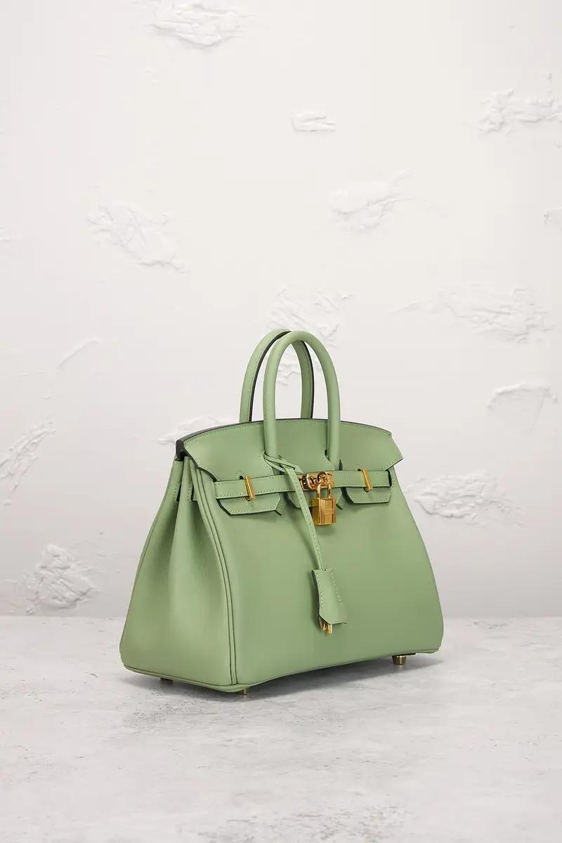 HERMÈS Hermes Veau Swift Birkin 25 Retourne Handbag | Thumbnail 6