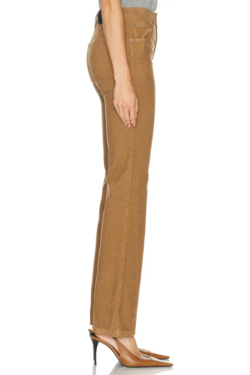 Saint Laurent Corduroy Wide Leg Pant | Thumbnail 3