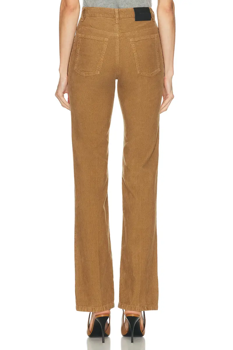 Saint Laurent Corduroy Wide Leg Pant | Thumbnail 4