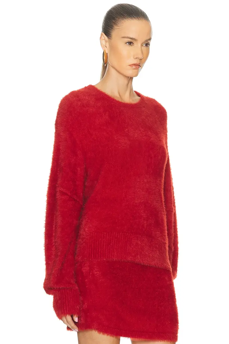 Helmut Lang Eyelash Crewneck Sweater | Thumbnail 2