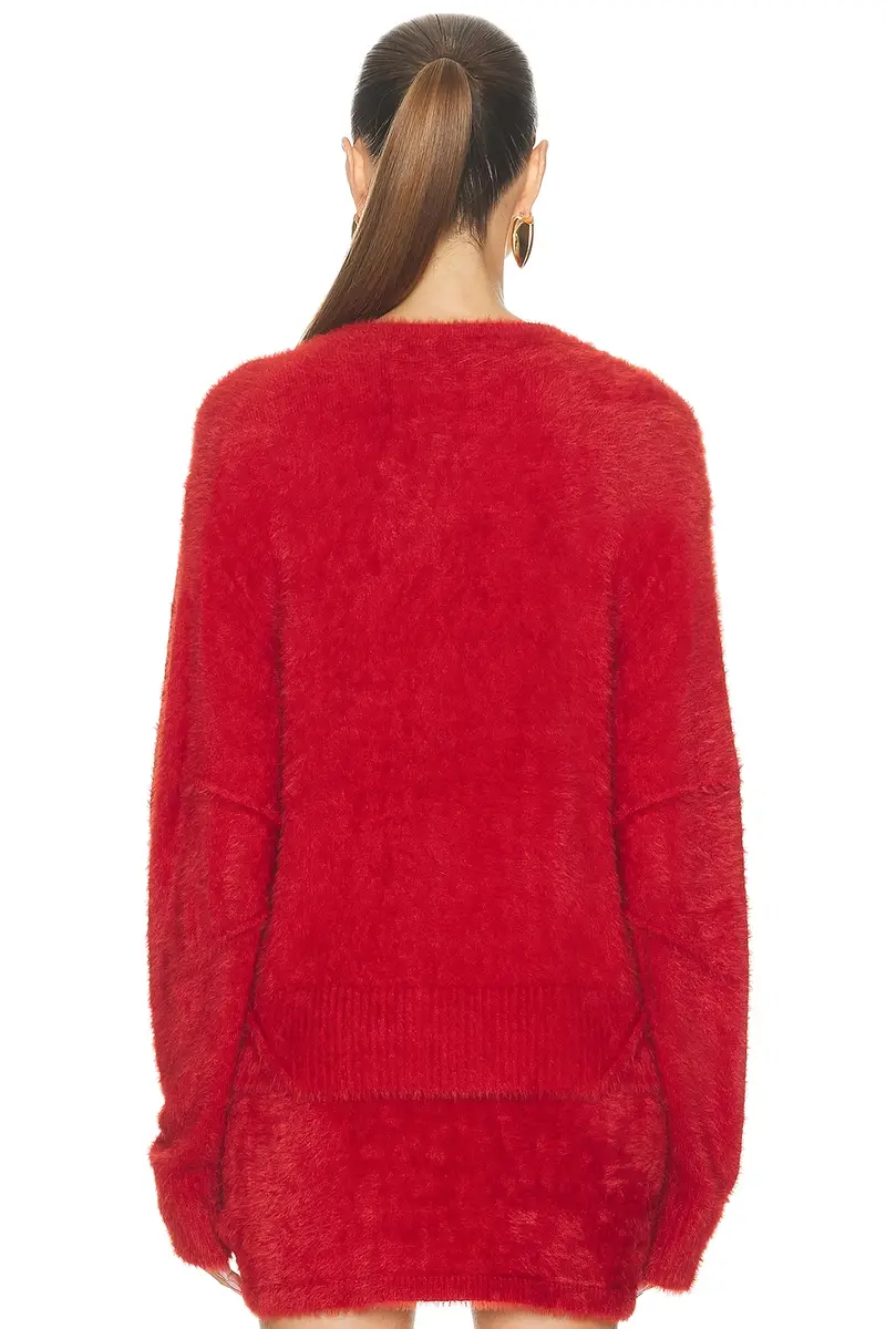 Helmut Lang Eyelash Crewneck Sweater | Thumbnail 3