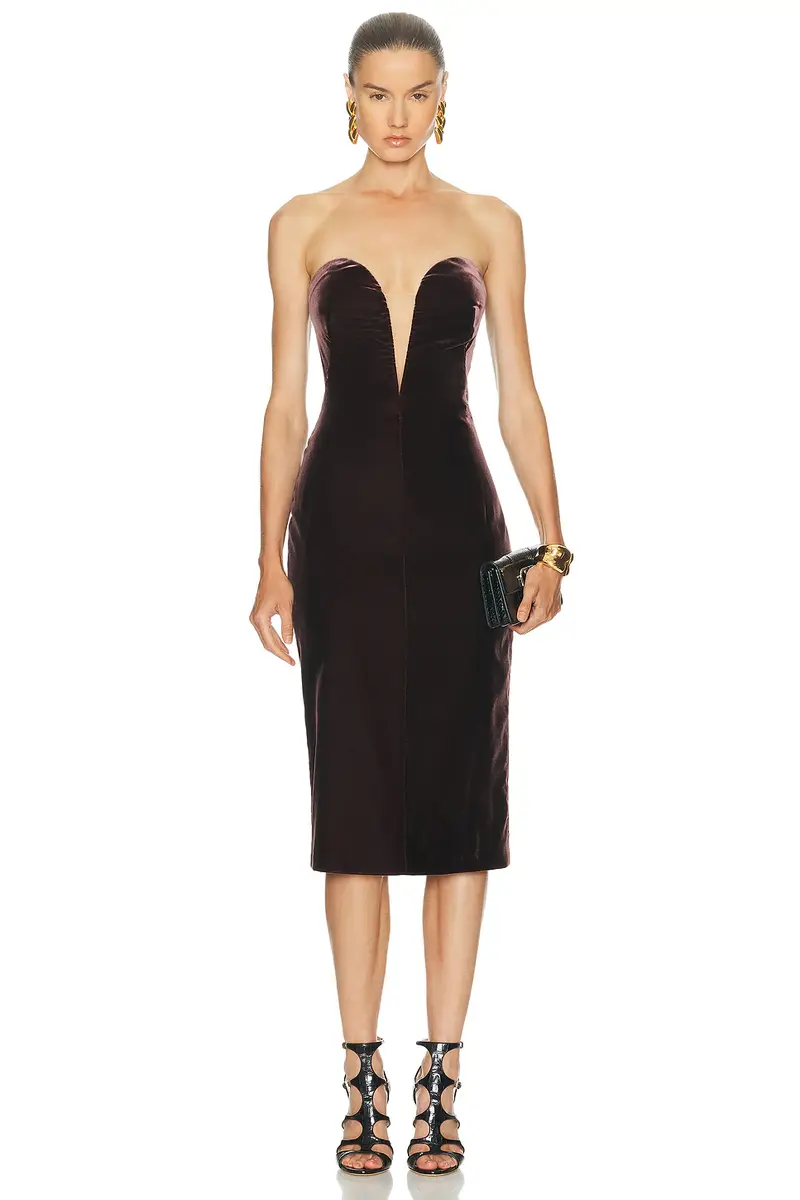 Strapless Cocktail Dress