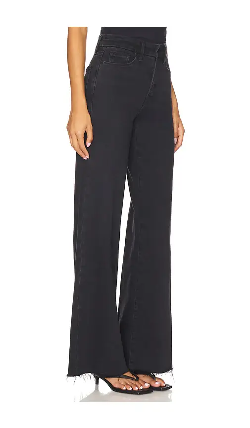 Good American Soft Tech Good Petite Palazzo Jeans | Thumbnail 2