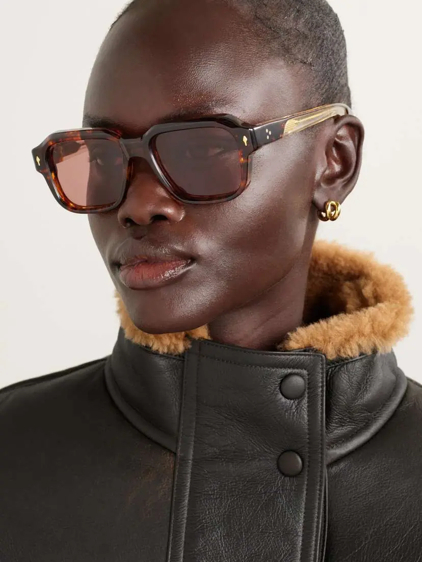 Jacques Marie Mage Vivienne D-frame Tortoiseshell Acetate Sunglasses | Thumbnail 2 Jacques Marie Mage Vivienne D-frame Tortoiseshell Acetate Sunglasses | Thumbnail 2