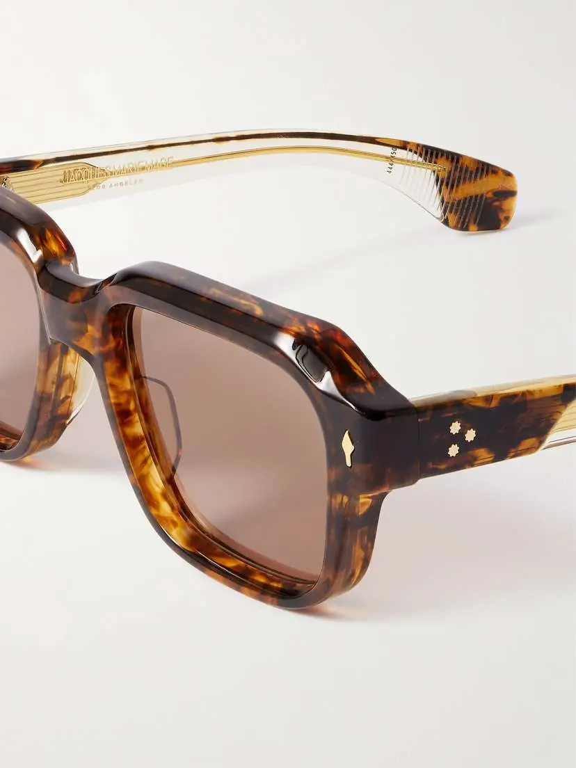 Jacques Marie Mage Vivienne D-frame Tortoiseshell Acetate Sunglasses | Thumbnail 4 Jacques Marie Mage Vivienne D-frame Tortoiseshell Acetate Sunglasses | Thumbnail 4