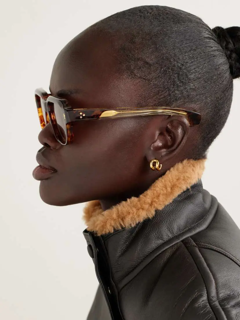 Jacques Marie Mage Vivienne D-frame Tortoiseshell Acetate Sunglasses | Thumbnail 5 Jacques Marie Mage Vivienne D-frame Tortoiseshell Acetate Sunglasses | Thumbnail 5