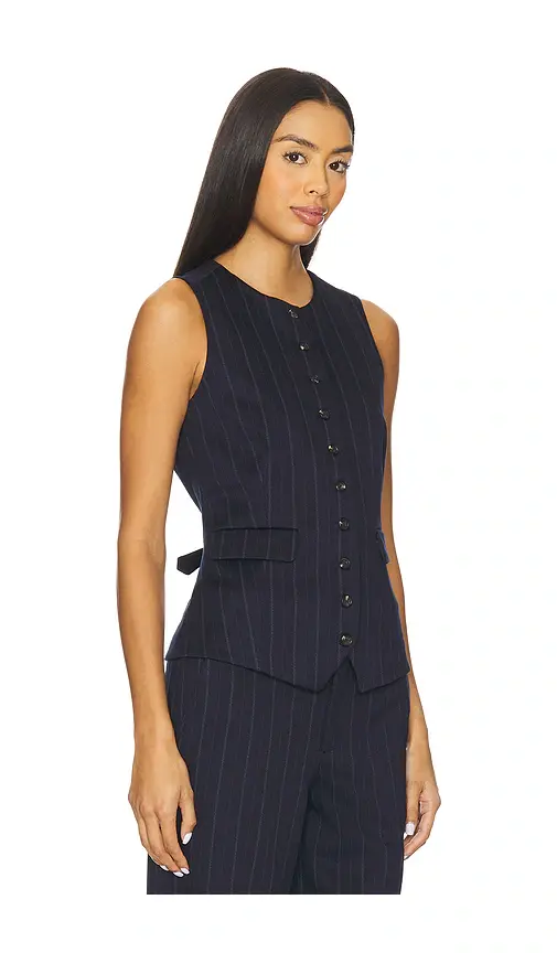 rag & bone Irina Ponte Long Vest | Thumbnail 2 rag & bone Irina Ponte Long Vest | Thumbnail 2