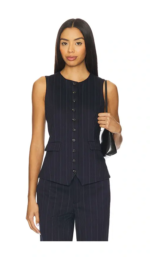 rag & bone Irina Ponte Long Vest