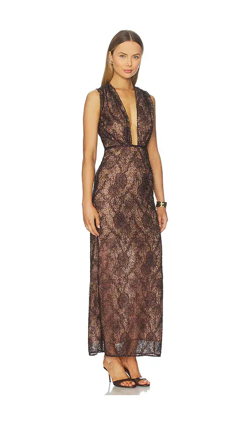 Aknvas Leo Beaded Gown | Thumbnail 2 Aknvas Leo Beaded Gown | Thumbnail 2