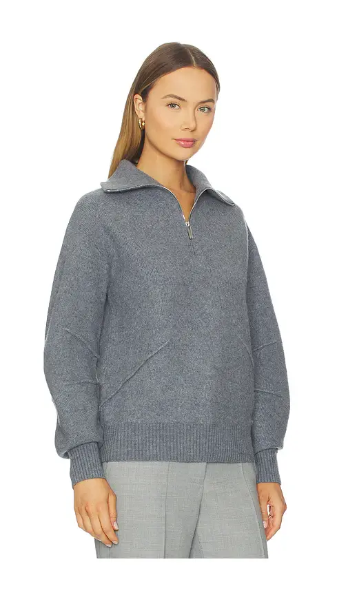 Helmut Lang Boiled Zip Turtleneck | Thumbnail 2 Helmut Lang Boiled Zip Turtleneck | Thumbnail 2