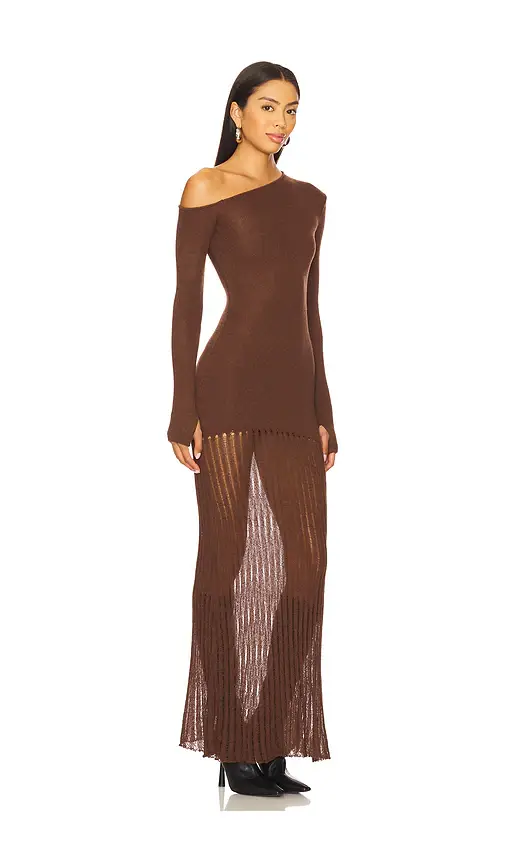 SEVEN WONDERS Greta One Shoulder Maxi Dress | Thumbnail 2