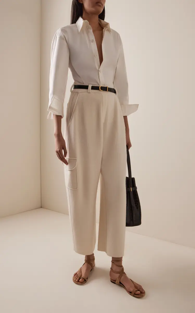Lisa Yang Azaria Cashmere Barrel Pants | Thumbnail 2