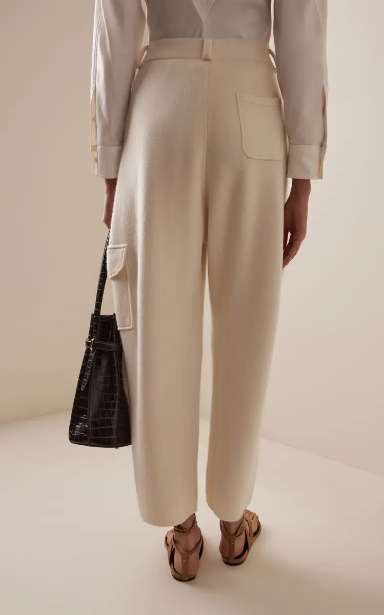 Lisa Yang Azaria Cashmere Barrel Pants | Thumbnail 4
