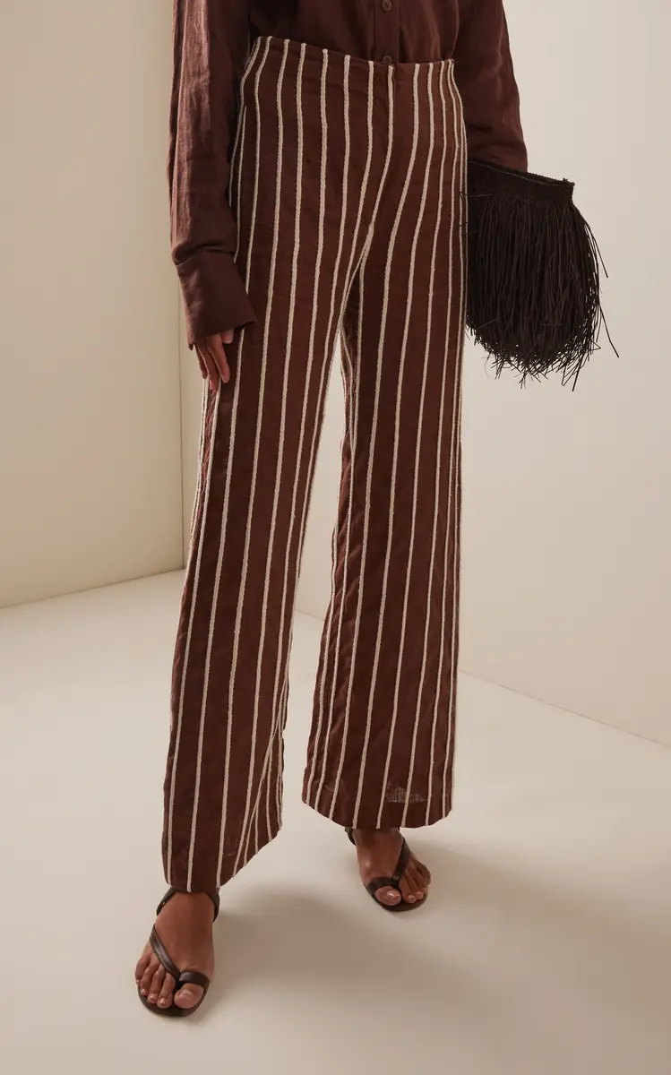 ANDRES OTALORA Tuyo Linen Wide-Leg Pants | Thumbnail 3 ANDRES OTALORA Tuyo Linen Wide-Leg Pants | Thumbnail 3