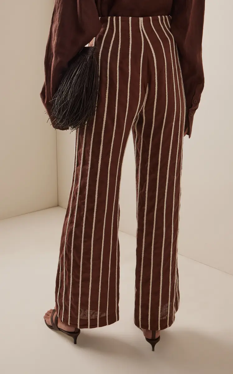 ANDRES OTALORA Tuyo Linen Wide-Leg Pants | Thumbnail 4 ANDRES OTALORA Tuyo Linen Wide-Leg Pants | Thumbnail 4