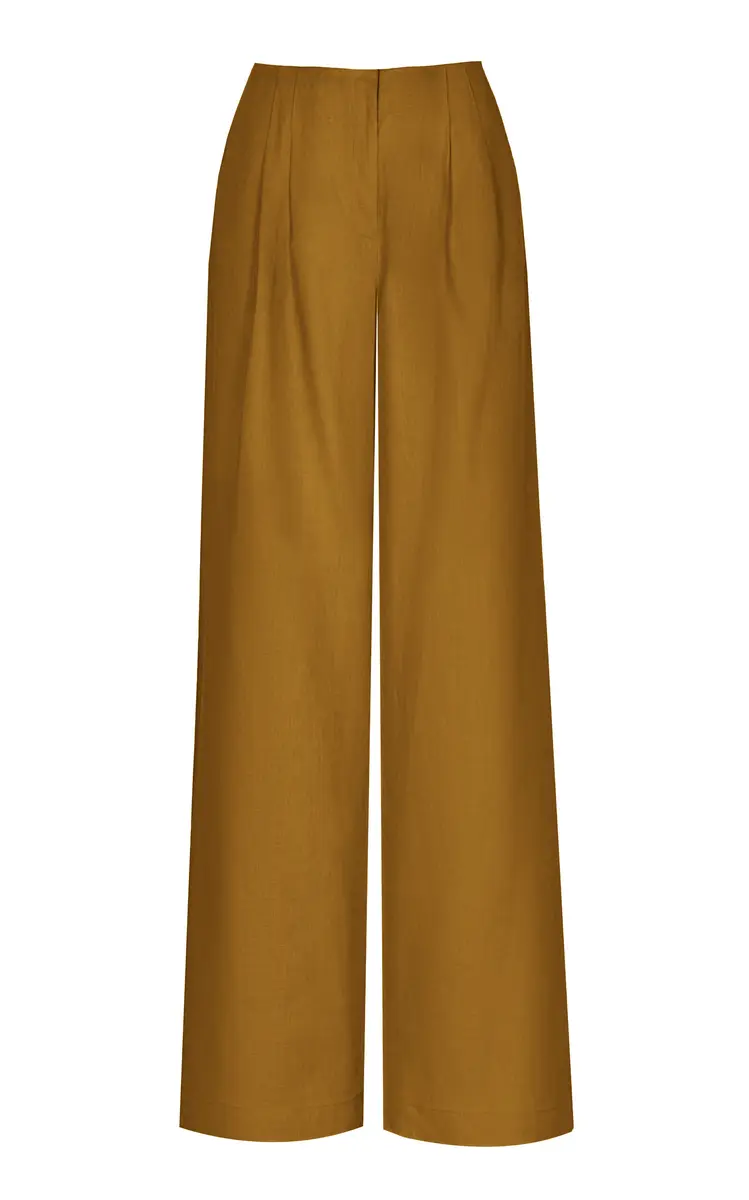 Mucho Mucho Linen Wide-Leg Pants Mucho Mucho Linen Wide-Leg Pants
