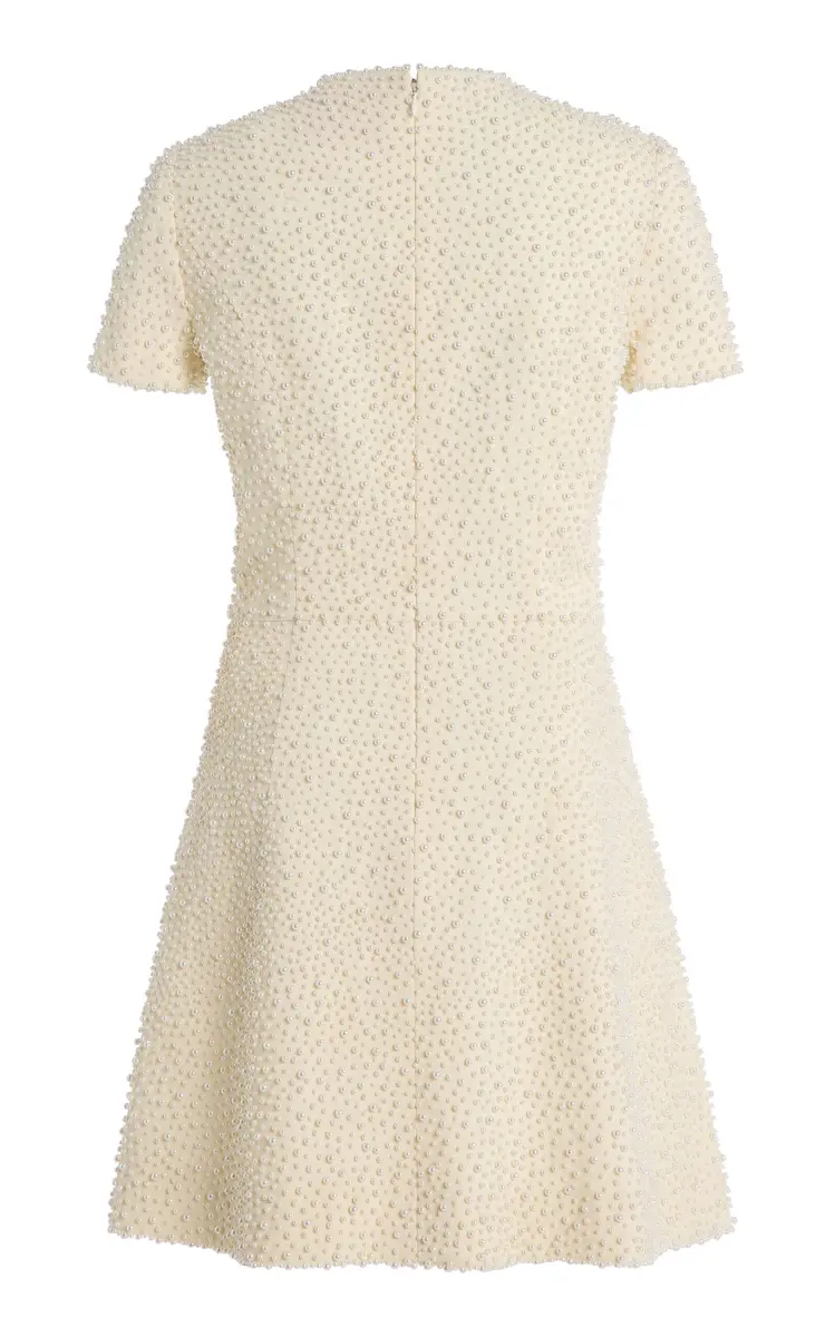 Carolina Herrera Embellished Wool Mini Dress | Thumbnail 5 Carolina Herrera Embellished Wool Mini Dress | Thumbnail 5