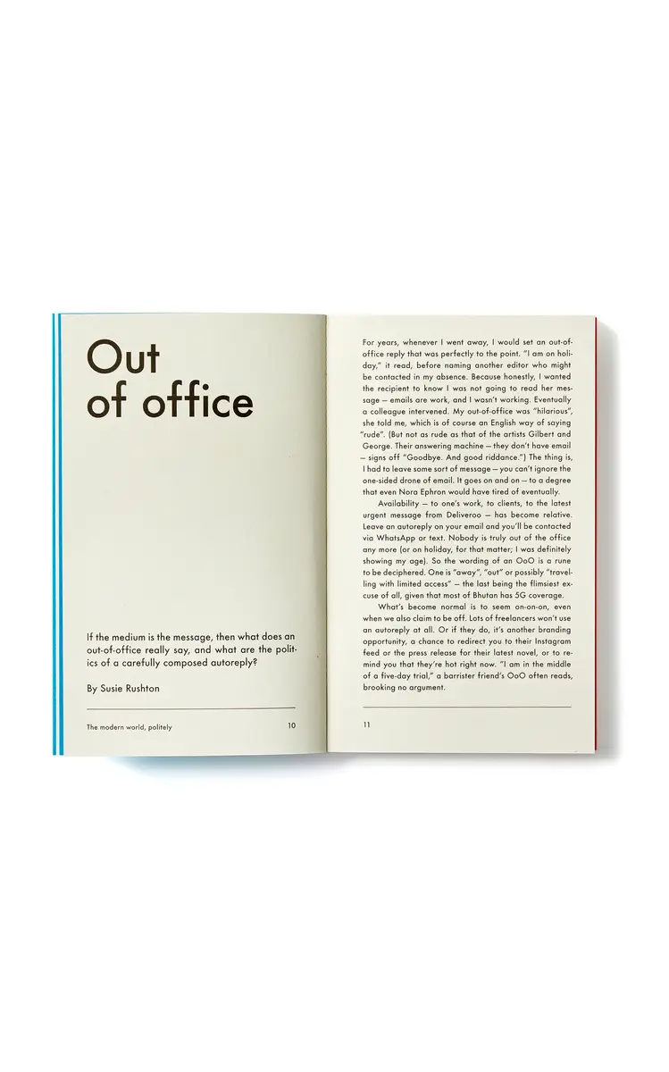 PHAIDON Modern Manners - Blue | Thumbnail 2 PHAIDON Modern Manners - Blue | Thumbnail 2