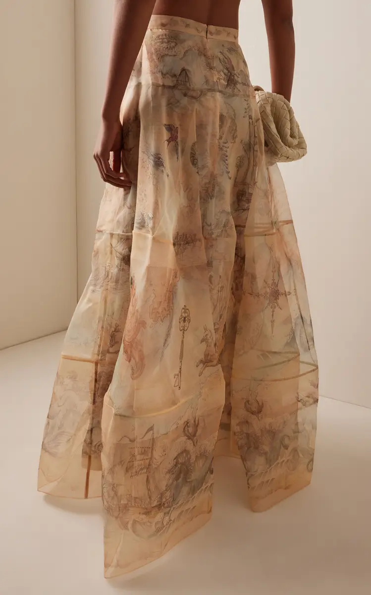 Zimmermann Rebellion Lantern Silk Organza Maxi Skirt | Thumbnail 4 Zimmermann Rebellion Lantern Silk Organza Maxi Skirt | Thumbnail 4