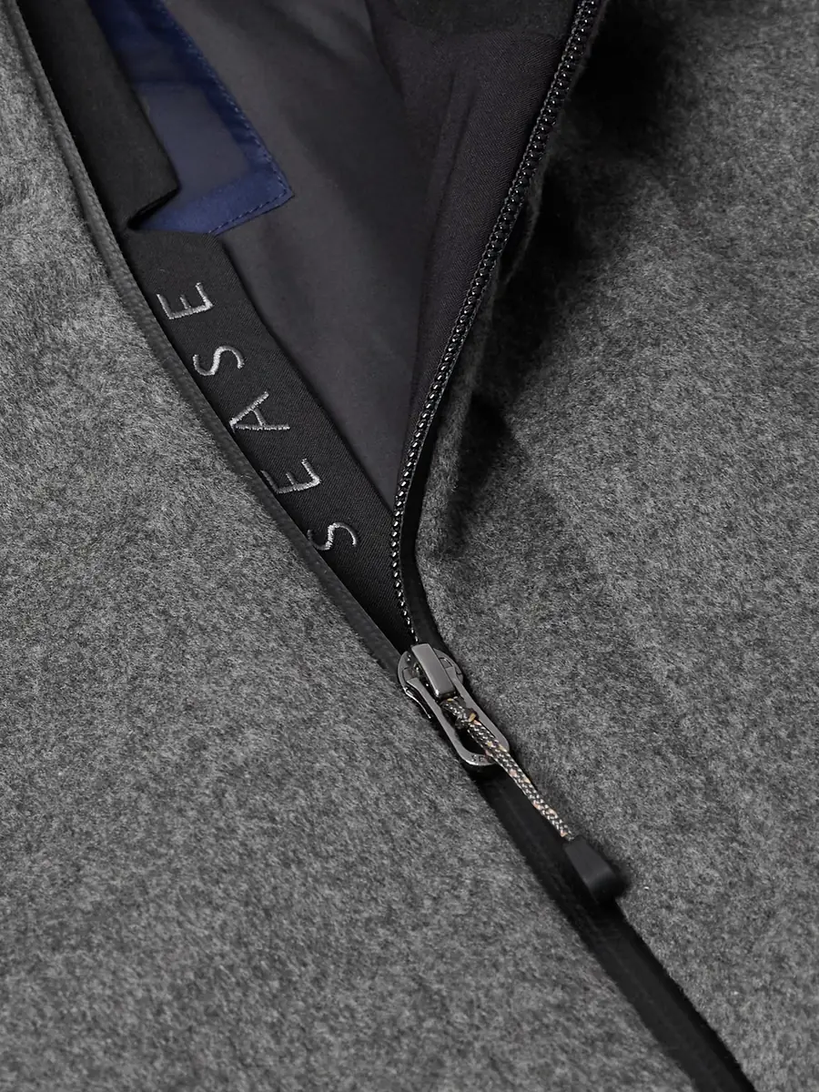 Sease Balma 2.0 Padded Coated-Cashmere Hooded Jacket - Men | Thumbnail 4