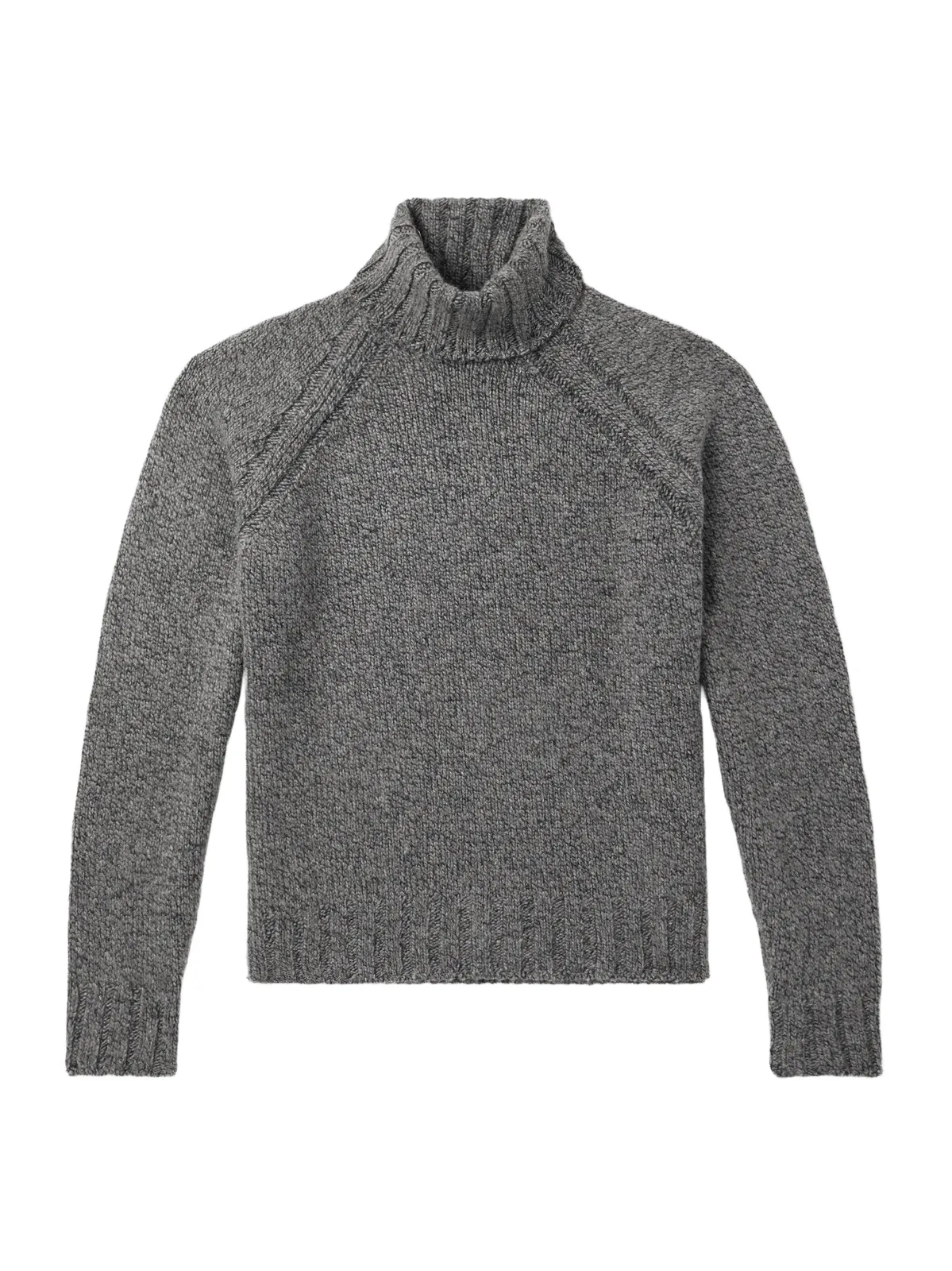 Cashmere and Wool-Blend Rollneck Sweater - Men