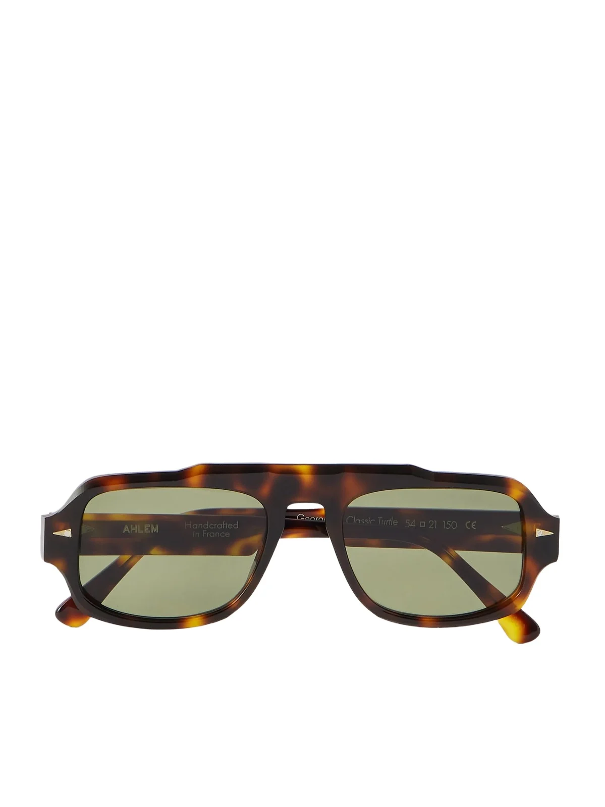 George V Aviator-Style Tortoiseshell Acetate Sunglasses - Men