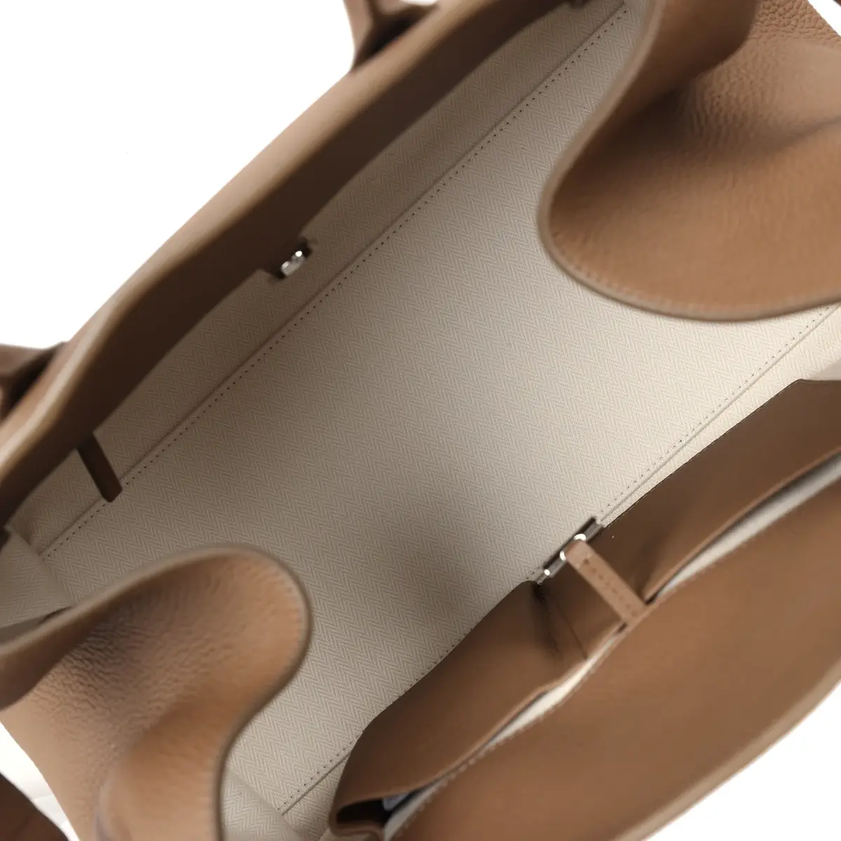 The Row The Row Soft Margaux 15 Bag Chevre Calfskin Silver Hardware | Thumbnail 9 The Row The Row Soft Margaux 15 Bag Chevre Calfskin Silver Hardware | Thumbnail 9