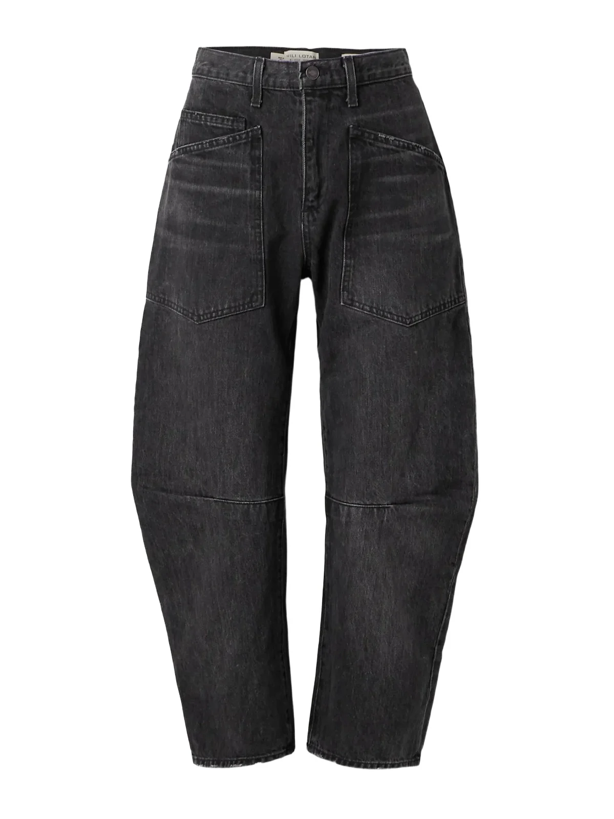 Shon Mid-rise Barrel-leg Jeans Shon Mid-rise Barrel-leg Jeans